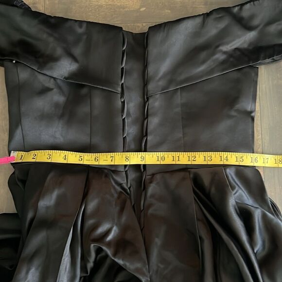 New Prom Off The Shoulder Slit Ball Gown Long Formal Evening Wedding Dress - Picture 14 of 16